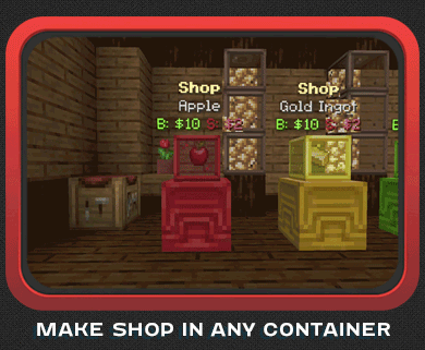 Valid chest shop containers